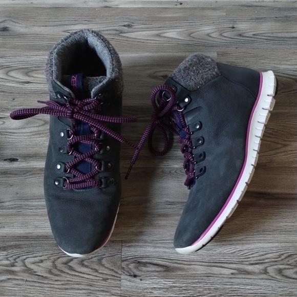 Cole Haan Zerogrand Hiker Waterproof Boots Women's Size 8.5 - Picture 1 of 7